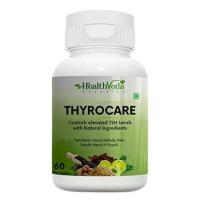 Health Veda Organics Thyrocare Supplement For Thyroid Support (60 Capsules)
