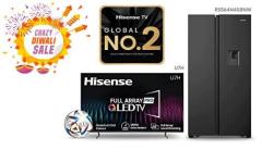 DIWALI Bumper Discount on Hisense LED TV, Washing Machine and AC