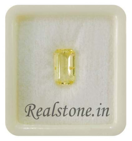 Realstone Certified Yellow Sapphire or Pukhraj Best Price at Chandigarh 8b
