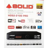 SOLID HDS2-2100Pro Full HD DVB-S2 Set-Top Box with Tubio, Cast and SATIP