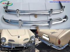 Volkswagen Karmann Ghia US type bumper (1955 – 1966) by stainless steel