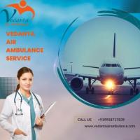 Avail Vedanta Air Ambulance Service in Raipur with Life-care ICU Setup