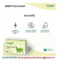 Twasa Herbal Bath Soap - Neem Tulsi For All Skin And Hair Type