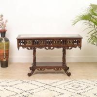 Entryway Perfection: Wooden Console Tables On Sale Now!