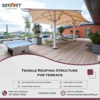 Tensile Roofing Structure for terrace - Smarttensileroofing