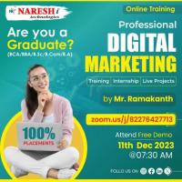 Digital Marketing by Mr. Ramakanth - NareshIT