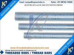 Threaded Rods & Bars, Hex Bolts, Hex Nuts Fasteners manufactures exporters