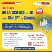 Full Stack Data Science & AI Training in NareshIT - Hyderabad
