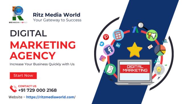 Increase Your Business Growth with Ritz Media World - Digital Marketing Agency