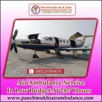 Book Fastest Panchmukhi Charter Air Ambulance from Kolkata to Delhi