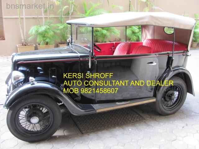 WANTED AUSTIN VINTAGE AND CLASSIC CARS,KERSI SHROFF AUTO CONSULTANT AND DEALER