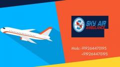Get the Air Ambulance Service in Indore with Medical Support by Sky
