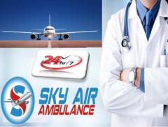 Sky Air Ambulance Service in Ahmedabad with Vital Care
