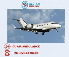 Use the Air Ambulance in Gorakhpur for Safe Medical Journey from Sky