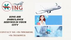 Avail the King Air Ambulance Service in Varanasi with Entire Healthcare Tools