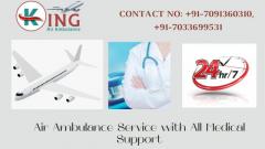 King Air Ambulance Service in Siliguri is now for Vital Airways Shifting