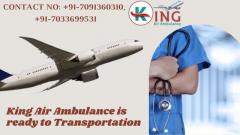 Air Ambulance Service in Jamshedpur with Genuine Amenities by King
